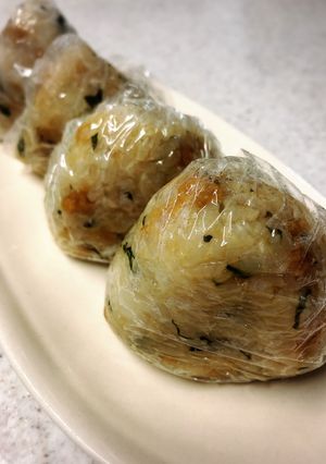 たぬきにぎり♪大葉旨旨バージョン③-レシピのメイン写真