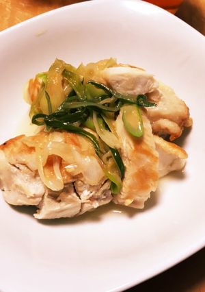 鶏むね肉のごま油ソテー-レシピのメイン写真