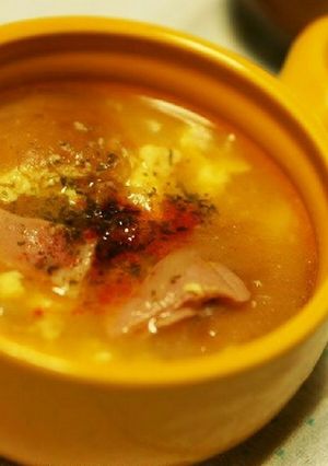 お父さんのニンニクスープ♪ソパ・デ・アホ-レシピのメイン写真