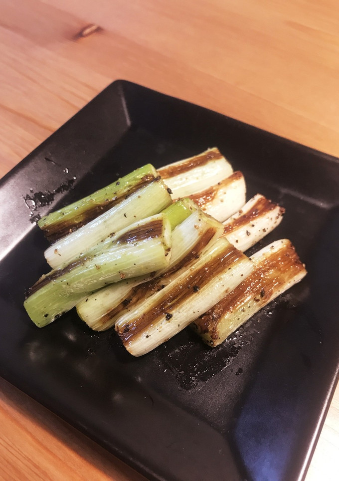 簡単すぎる長ねぎの塩焼き-レシピのメイン写真
