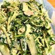 水菜の消費に☆水菜とツナのマヨネーズ和え