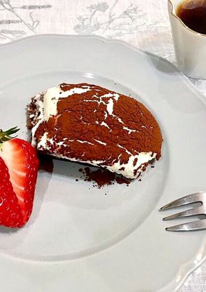 〜オシャレなカフェ風ふわとろティラミス〜-レシピのメイン写真