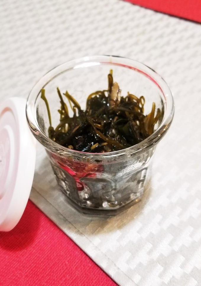 切り昆布、ワカメと一夜干し椎茸の煮物-レシピのメイン写真