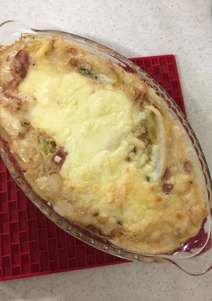白菜とベーコンのグラタン-レシピのメイン写真