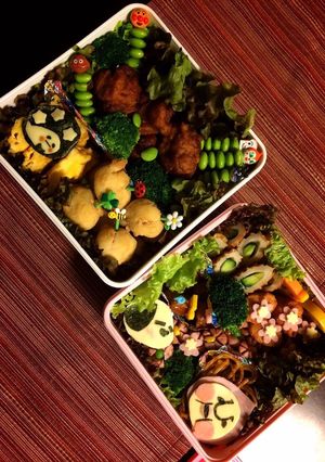 キャラ弁 運動会 チーズで簡単-レシピのメイン写真