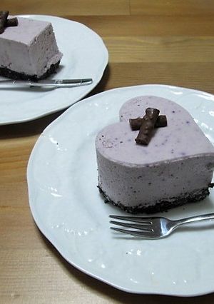 マキベリーのレアチーズケーキ-レシピのメイン写真