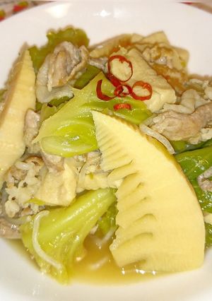 高野豆腐とキャベツの炒め煮-レシピのメイン写真