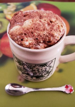 レンジで♪オートミールマグカップケーキ-レシピのメイン写真