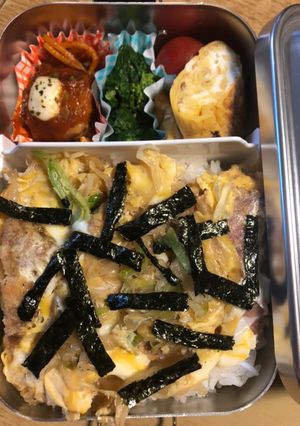 受験頑張れ弁当-レシピのメイン写真