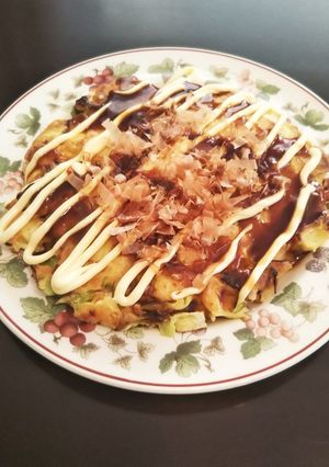 地中海式＃余った材料DEお好み焼き-レシピのメイン写真