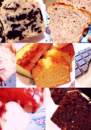 ♡ケーキ・パウンド型一覧♡-レシピのメイン写真