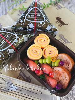 おにぎり弁当☆ちょっと可愛く見えるおかず-レシピのメイン写真