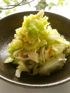 キャベツとソフトさきいかの浅漬け-レシピのメイン写真