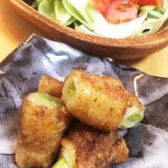 รูปของ 鶏皮で絶品おつまみ！