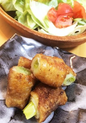 鶏皮で絶品おつまみ！-レシピのメイン写真