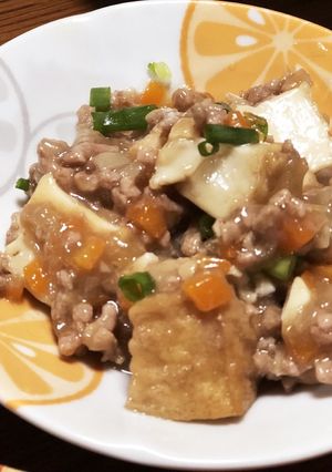 絹揚げ豆腐の麻婆豆腐-レシピのメイン写真