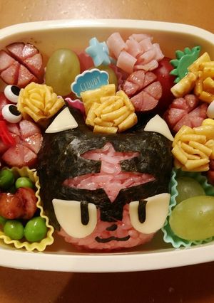 ポケモン　ニャビー　キャラ弁-レシピのメイン写真