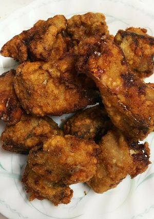玉ねぎ麹を使って☆さばの竜田揚げ-レシピのメイン写真