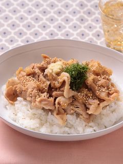 さっぱり☆大根おろしのしょうが焼き丼-レシピのメイン写真