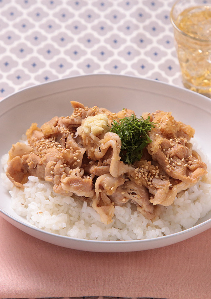 さっぱり☆大根おろしのしょうが焼き丼-レシピのメイン写真