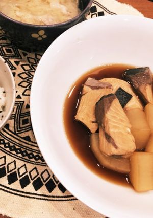 フライパンとめんつゆで ぶり大根-レシピのメイン写真