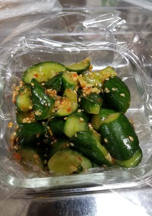 ピリ辛 きゅうり★大量消費、常備菜にも★-レシピのメイン写真