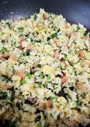 ほうれん草のチャーハン-レシピのメイン写真