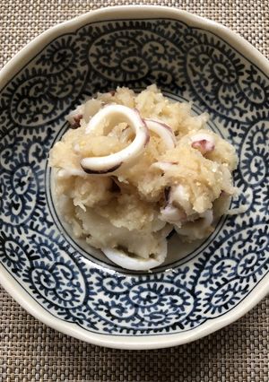 いかのおろし酢味噌あえ-レシピのメイン写真