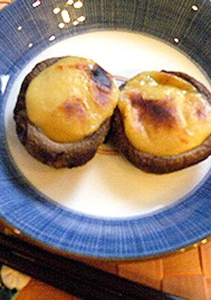 椎茸山椒味噌焼き-レシピのメイン写真