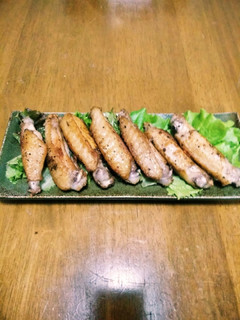 梨湖の手羽中塩コショウタイム-レシピのメイン写真