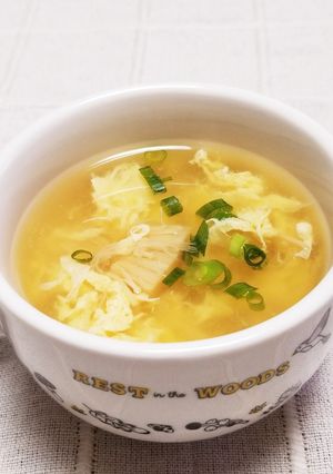 ☆すぐ出来る♪卵となめたけのスープ☆-レシピのメイン写真