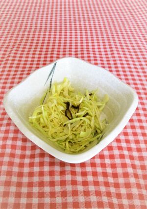 キャベツと塩昆布の甘酢和え-レシピのメイン写真