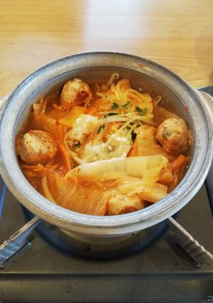 キムチ鍋リゾット-レシピのメイン写真