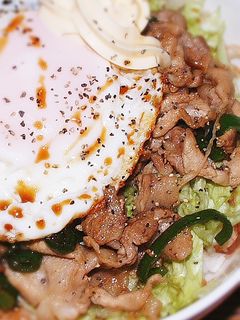 豚猫丼☆かつお醤油味-レシピのメイン写真