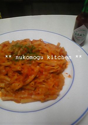 ✍手抜き版ツナのトマトクリームパスタ✍-レシピのメイン写真