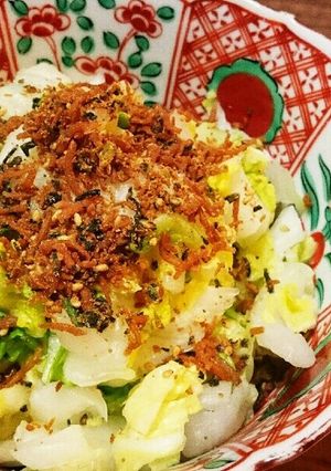 白菜のちりめん山椒和え-レシピのメイン写真