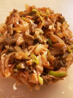 簡単副菜・おつまみ ザーサイのキムチ和え-レシピのメイン写真