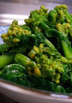 菜の花の辛子醤油和え♪-レシピのメイン写真