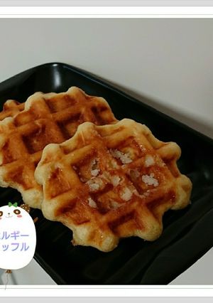 ホームベーカリーでベルギーワッフル-レシピのメイン写真