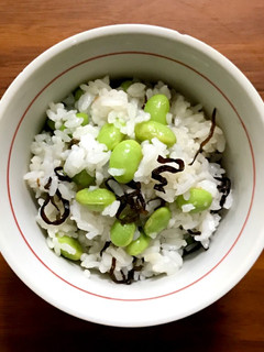 枝豆塩昆布ご飯-レシピのメイン写真