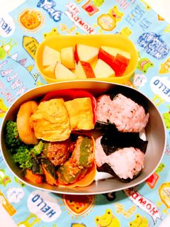 幼稚園お弁当 3歳6ヶ月②-レシピのメイン写真