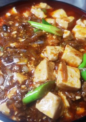 麻婆豆腐パターン２-レシピのメイン写真