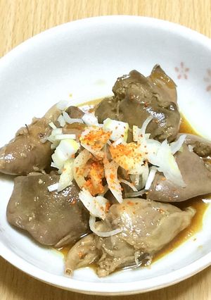 鶏レバーの簡単うま煮-レシピのメイン写真
