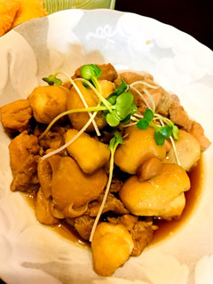 鶏肉と里芋の簡単煮物-レシピのメイン写真