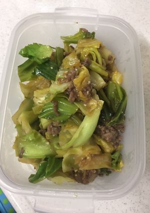キャベツの肉味噌炒め-レシピのメイン写真