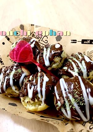 たこ焼きみたいなプチチョコシュー-レシピのメイン写真