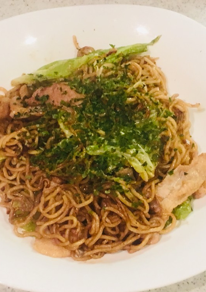 我が家の焼きそば-レシピのメイン写真