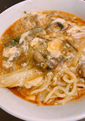 激ウマ簡単 酸辣湯麺 サンラータン麺-レシピのメイン写真