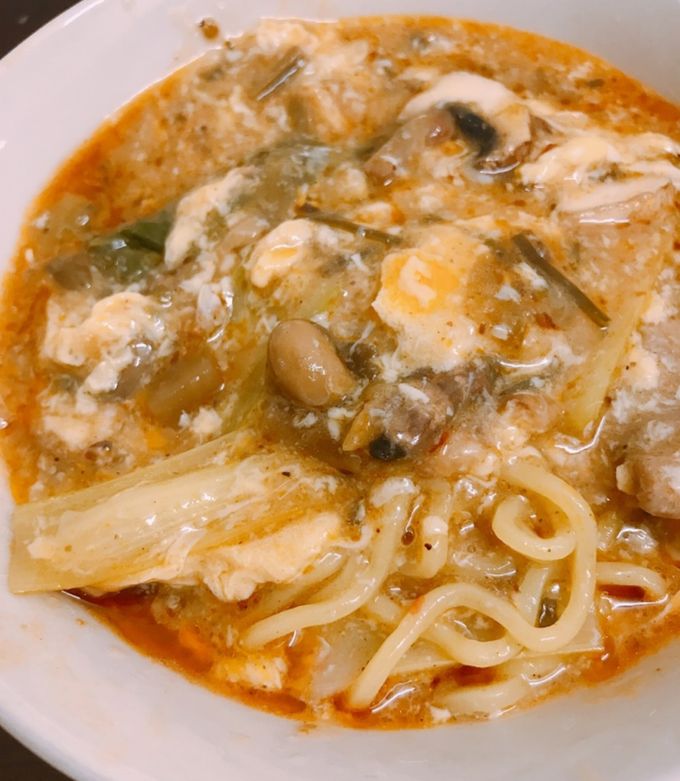 激ウマ簡単 酸辣湯麺 サンラータン麺-レシピのメイン写真