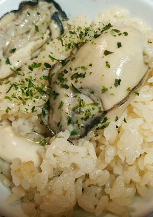 ふっくらプリプリ！縮まない超簡単牡蠣ご飯-レシピのメイン写真